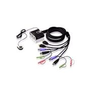 ATEN CS692-AT KVM-switch 2 poorten HDMI USB 1920 x 1200 Pixel - thumbnail