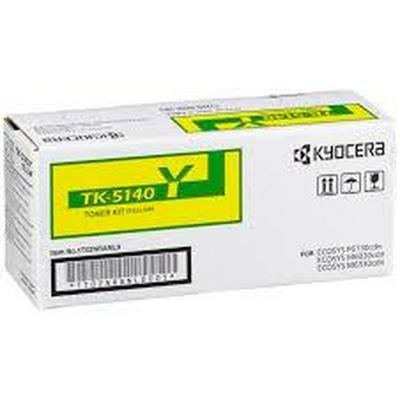 Kyocera Toner TK-5140Y Origineel Geel 5000 bladzijden 1T02NRANL0 Kyocera Toner TK-5140Y Origineel Geel 5000 bladzijden 1T02NRANL0