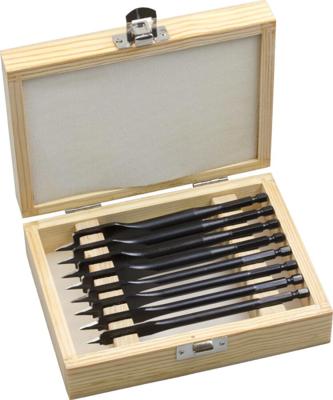 Ivana IVA000640 Speedborenset 8-delig - 10 t/m 25mm in houten Kist