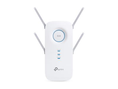 TP-Link RE655 WLAN-versterker Repeater AC2600 (Dual WLAN AC+N, 1733 Mbps 5 GHz+800 Mbps 2,4 GHz, Gigabit LAN-poort, app-bediening, maximale dekking, compatibel met alle WLAN-apparaten)