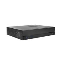Chieftec IX-06B-OP Mini-tower PC-behuizing Zwart Wandmontage - thumbnail
