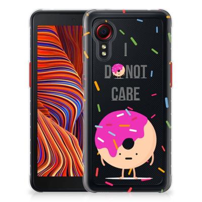 Samsung Galaxy Xcover 5 | Siliconen Case | Donut Roze