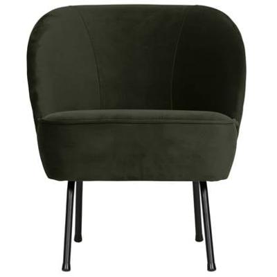 WOOOD Fauteuil 'Vogue' Velvet, kleur Donkergroen