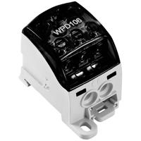 Weidmüller 2725440000 Verdeelblok Schroeven Zwart 1 stuk(s) - thumbnail