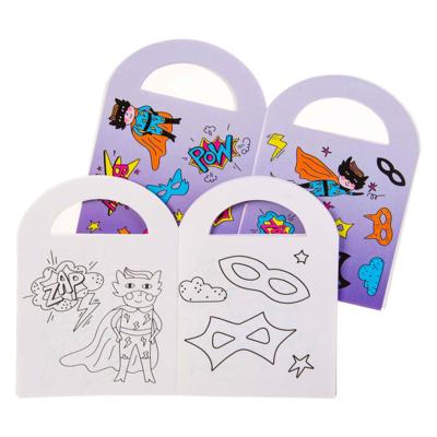 Duckiez Kleurboekje met stickers superhero