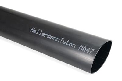 HellermannTyton 323-20630 Krimpkous met lijm Zwart 63 mm 19 mm Krimpverhouding:4:1 1 m