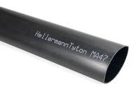 HellermannTyton 323-20630 Krimpkous met lijm Zwart 63 mm 19 mm Krimpverhouding:4:1 1 m - thumbnail