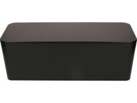 Max Hauri 126729 Kabelbox Zwart (l x b x h) 400 x 155 x 135 mm 1 stuk(s) - thumbnail