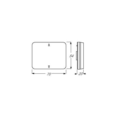 Busch-Jaeger 6430-20-102 Ingangsmodule ↑/↓ Platina 1 stuk(s) Busch-Jaeger 6430-20-102 Ingangsmodule ↑/↓ Platina 1 stuk(s)