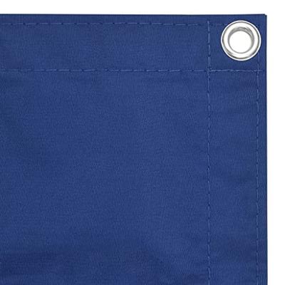 VidaXL Balkonscherm 120x500 cm oxford stof blauw VidaXL Balkonscherm 120x500 cm oxford stof blauw