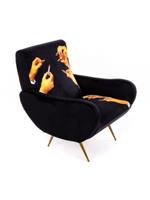 Seletti Fauteuil Lipsticks - Zwart - thumbnail