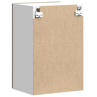 Keukenwandkast Kalmar bewerkt hout bruin eikenkleur