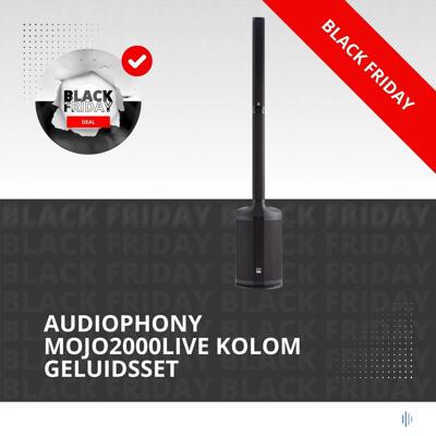 Audiophony MOJO2000LIVE actief PA systeem