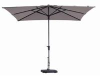 Madison Syros Luxe parasol 280x280 taupe - thumbnail
