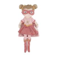 Little Dutch superheld knuffelpop Rosa - thumbnail