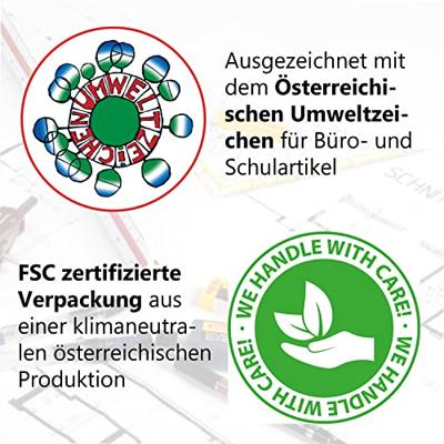 Aristo AR-18102B 3in1 Geocoverset Geocover/Geodriehoek/Tekendriehoek Mystic Green