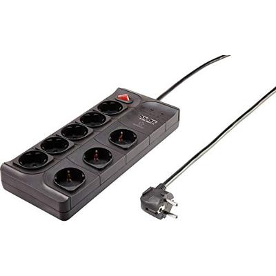 Renkforce 1574788 Overspanningsveilige stekkerdoos 1 stuks Zwart 1 stuk(s) Renkforce 1574788 Overspanningsveilige stekkerdoos 1 stuks Zwart 1 stuk(s)