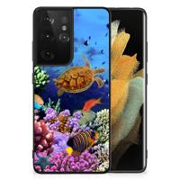 Samsung Galaxy S21 Ultra Dierenprint Telefoonhoesje Vissen - thumbnail