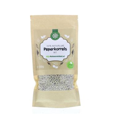 MijnNatuurwinkel Peperkorrels wit 250 Gram