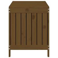 Tuinbox 115x49x60 cm massief grenenhout honingbruin - thumbnail