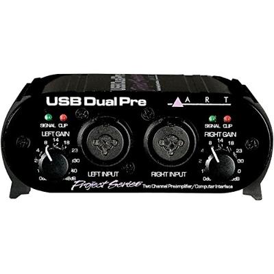 ART USB Dual Pre Project Series USB stereo voorversterker