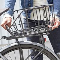 Basil Fietsmand portland rear mik 25 liter 43 x 36 x 22 cm - mat zwart - thumbnail