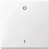 Merten 433219 Wisselschakelaar Afdekking System M Polar-wit 1 stuk(s) - thumbnail