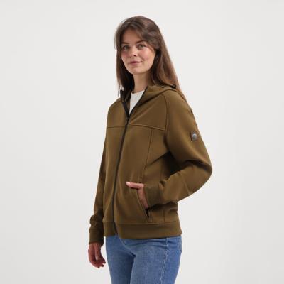 Travelin' women - Cardigan - Bruin - Maat