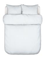 Marc O&apos;Polo Classic Fine Stripe Denim blue dekbedovertrek - thumbnail