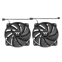 Thermaltake CT200 PC Cooling Fan Single Pack PC-ventilator Zwart (b x h x d) 200 x 200 x 30 mm - thumbnail
