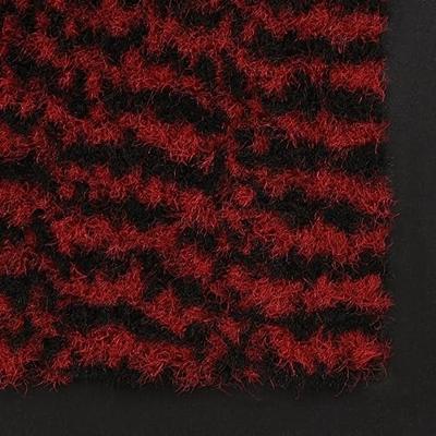 VidaXL Droogloopmat rechthoekig getuft 80x120 cm rood
