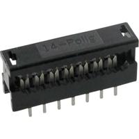 TRU COMPONENTS 1589836 Female connector Aantal rijen 2 1 stuk(s) - thumbnail