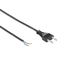 Netsnoer - Europlug (Type F Schuko) - 3 meter - 0.75 mm² - 220-240 Volt - Zwart - Voor binnen - thumbnail