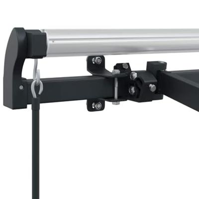 VidaXL Zijde frame antraciet 2,5 x 2 m metaal