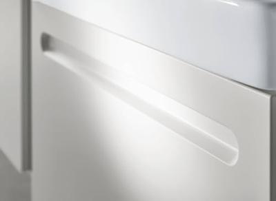 Wastafelonderkast Duravit No.1 Met 1 Lade 49x42.6x47.8 cm Met Geïntegreerde Greep Mat Wit Duravit