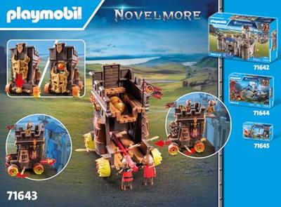 Playset Playmobil 71643 - Burnham Raiders tank 68 Onderdelen