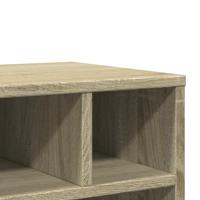 Printerkastje met wielen 41x32x48 cm sonoma eikenkleurig - thumbnail