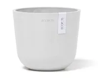 Ecopots Oslo Mini Puurwit Ø16cm x H13,7 cm - thumbnail