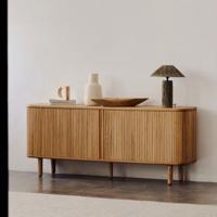 Kave Home Dressoir 'Mailen' Essenhout, 180cm, kleur Naturel - thumbnail