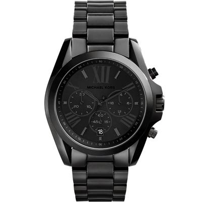 Michael Kors Bradshaw Chronograph Zwart 43mm | MK5550 Michael Kors Bradshaw Chronograph Zwart 43mm | MK5550