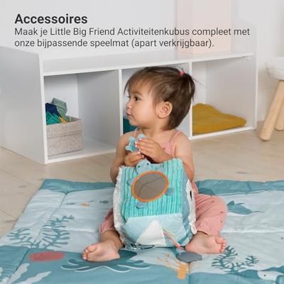 Océan zintuigkubus - LITTLE BIG FRIENDS blauw