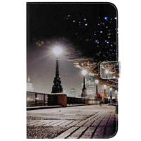 Voor iPad mini 2019 & 4 & 3 & 2 & 1 3D gekleurde tekening horizontale Flip lederen draagtas met houder & kaartsleuven & portemonnee & slaap/Wake-up fu - thumbnail