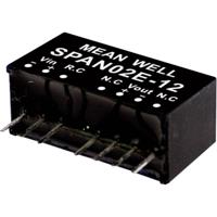 MEAN WELL SPAN02B-15 DC/DC-convertermodule 134 mA 2 W Aantal uitgangen: 1 x Inhoud 1 stuk(s) - thumbnail