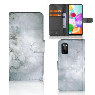 Hoesje Samsung Galaxy A41 Painting Grey