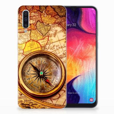 Samsung Galaxy A50 | Silliconen Back Cover | Kompas