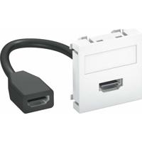 OBO Bettermann 6104826 Afdekking Multimediadrager (b x h x d) 45 x 45 x 9 mm 1 stuk(s) Wit - thumbnail