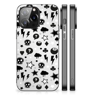Telefoonhoesje iPhone 14 Pro Max Silver Punk