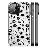 Telefoonhoesje iPhone 14 Pro Max Silver Punk - thumbnail