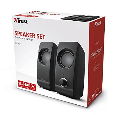 Trust Remo 2.0 PC Speakerset Zwart - thumbnail
