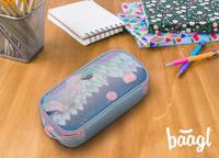 Baagl School etui Moon 1-rits - thumbnail